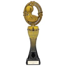 Maverick Heavyweight Golf Trophy | Black & Gold | 230mm | G5