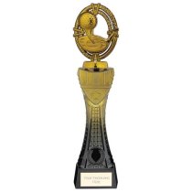 Maverick Heavyweight Golf Trophy | Black & Gold | 290mm | G24
