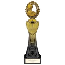 Maverick Heavyweight Golf Trophy | Black & Gold | 315mm | G25