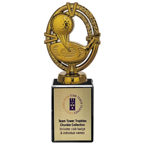 Maverick Legend Golf Trophy | Fusion Gold | 175mm | S7