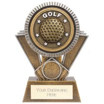 Apex Ikon Golf Trophy | Gold & Silver | 155mm | G25