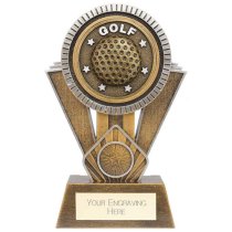Apex Ikon Golf Trophy | Gold & Silver | 180mm | G25