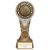 Ikon Tower Golf Trophy |  Antique Silver & Gold  | 175mm | G24 - PA24225C