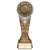 Ikon Tower Golf Trophy |  Antique Silver & Gold  | 200mm | G24 - PA24225D