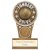 Ikon Tower Longest Drive Golf Trophy | Antique Silver & Gold | 125mm | G9 - PA24228A