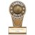 Ikon Tower Longest Drive Golf Trophy | Antique Silver & Gold | 125mm | G9 - PA24228A