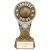 Ikon Tower Longest Drive Golf Trophy | Antique Silver & Gold | 150mm | G24 - PA24228B