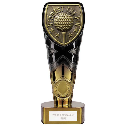 Fusion Cobra Golf Nearest the Pin Trophy | Black & Gold | 175mm | G7