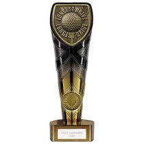 Fusion Cobra Golf Longest Drive Trophy | Black & Gold | 200mm | G7
