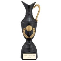 Replica Golf Claret Jug Trophy | Antique Black & Gold | 220mm | G24