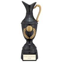 Replica Golf Claret Jug Trophy | Antique Black & Gold | 250mm | G24