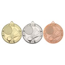 Badminton Tri Star Medal | Bronze | 50mm