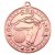 Golf Tri Star Medal | Bronze | 50mm - M76BZ