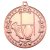 Rugby Tri Star Medal | Bronze | 50mm - M77BZ