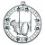 Rugby Tri Star Medal | Silver | 50mm - M77S
