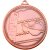 Swimming 'Multi Line' Medal | Bronze | 50mm - M42BZ