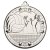Volleyball Tri Star Medal | Silver | 50mm - M97S