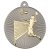 Badminton Two Colour Medal | Matt Silver & Gold | 50mm - MV26G