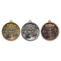 Athletics Deluxe Medal | Antique Gold | 60mm