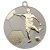 Football Two Colour Medal | Matt Silver & Gold | 70mm - LMV01G