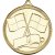 Referee 'Multi Line' Medal | Gold | 50mm - M43G