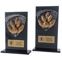 Jet Glass Shield Skittles Trophy | 140mm | G25