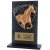 Jet Glass Shield Horse Trophy | 140mm | G25 - BG02.HRA025