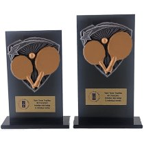 Jet Glass Shield Table Tennis Trophy | 160mm | G25