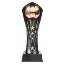 Matt Gunmetal Cobra Football Trophy | 190mm
