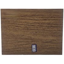 Squad Shot Contemporary Football Trophy | Light Oak | 160 x 120mm