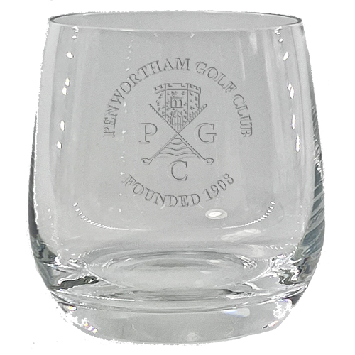 Shire County Crystal Malt Tumbler | Club Logo | Gift Carton