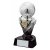 Avastar Football Trophy | Silver/Black | 180mm - SRS403
