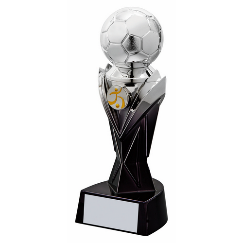 Avastar Football Trophy | Silver/Black | 225mm