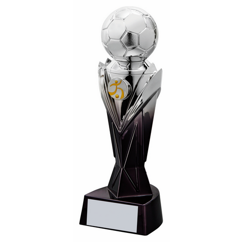 Avastar Football Trophy | Silver/Black | 250mm