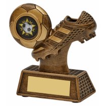 Cage Football Boot & Ball Trophy | 100mm