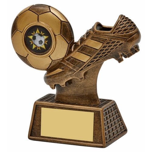 Cage Football Boot & Ball Trophy | 120mm