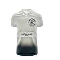 Kit Kolour Football Shirt Trophy | White & Black | 155mm