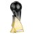Firestorm Football Trophy | Heavyweight | 240mm | Black & Gold - PA25001D