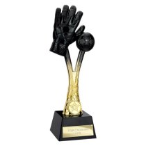 Raider Goalkeeper Trophy | 260mm | Black & Gold
