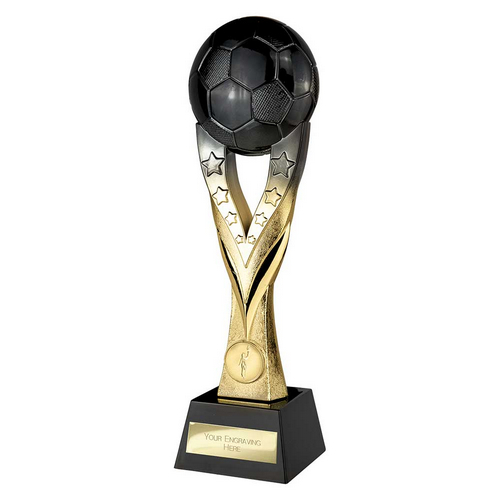 Extreme Football Trophy | 290mm | Black & Gold