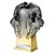 Invincible Football Shirt Trophy | Heavyweight | 160mm | Black & Gold - PA25270B