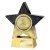 Superstar Football Trophy | 140mm | Black & Gold - PA25052B