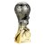 Trailblazer Male Football Trophy | Heavyweight | 190mm | Black & Gold - PA25263B