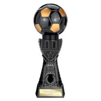 Black Viper Tower Football Trophy | 240mm | Black