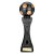 Black Viper Tower Football Trophy | 280mm | Black - PM25081C