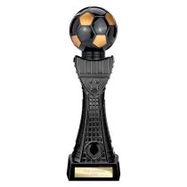 Black Viper Tower Football Trophy | 305mm | Black