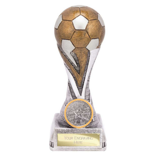 Tempest Football Trophy | 150mm | Silver & Gold
