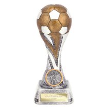 Tempest Football Trophy | 175mm | Silver & Gold