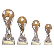 Tempest Football Trophy | 200mm | Silver & Gold