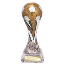 Tempest Football Trophy | 200mm | Silver & Gold